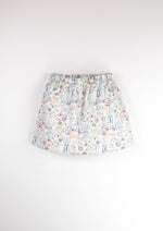 Popelin Green Floral Skirt