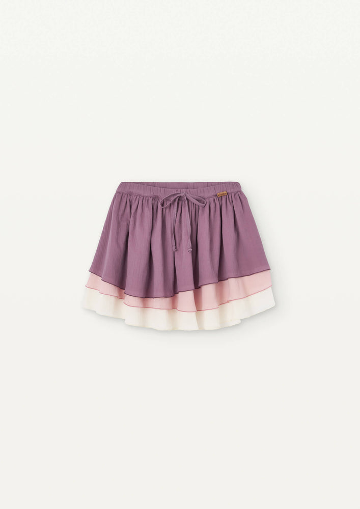 Popelin Layered Skirt - Mauve