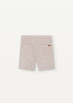 Popelin Linen Bermuda Shorts - Sand