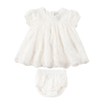 Klai Lace Baby Set - White