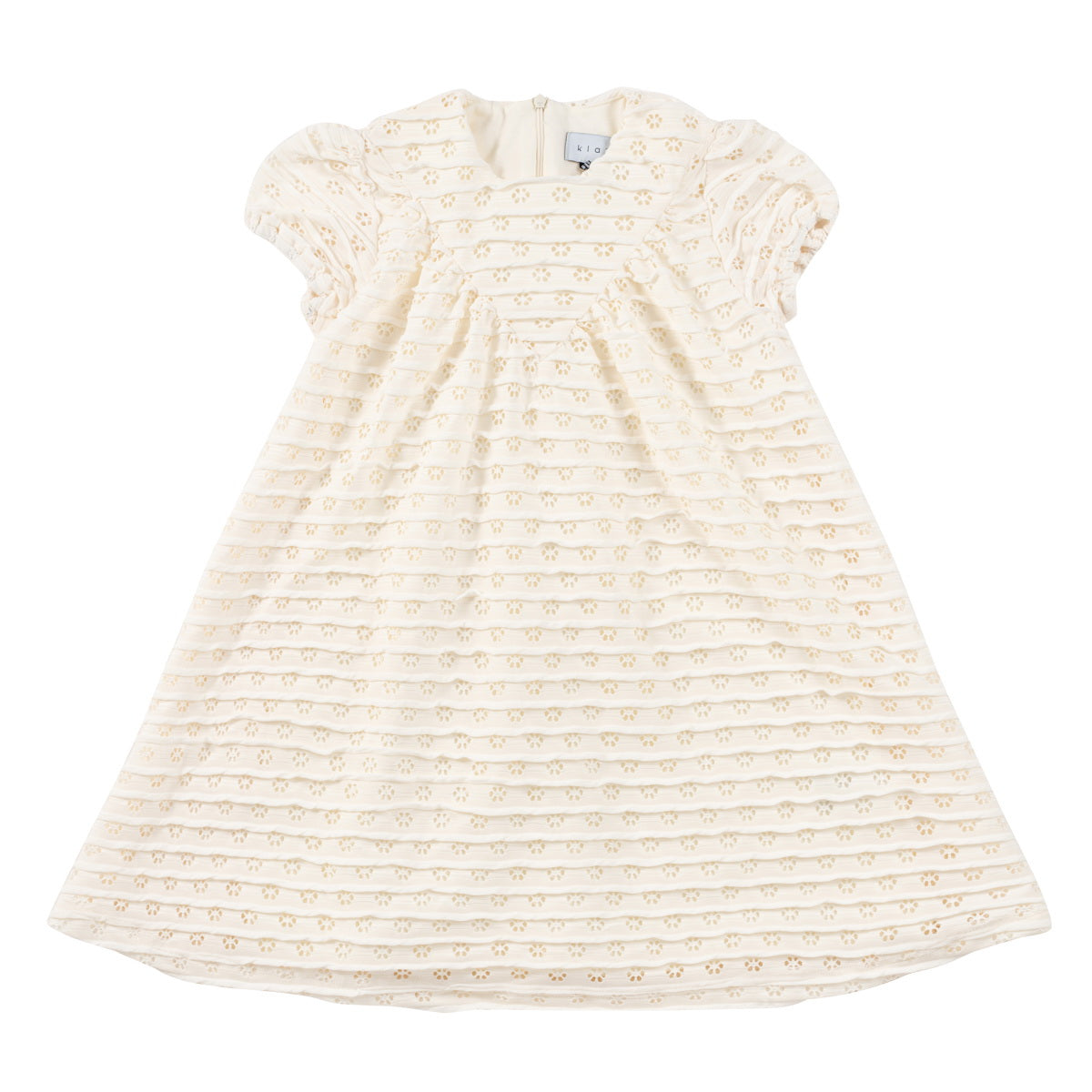 Klai Floral Knit Dress - Natural 8