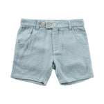 Kipp Linen Shorts - Blue