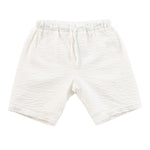 Kipp Seersucker Shorts - White