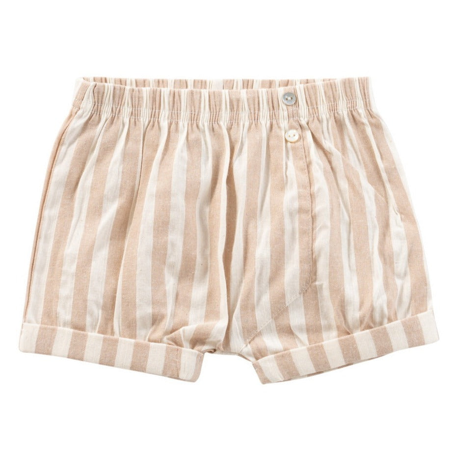 Kipp Stripe Shorts - Stone