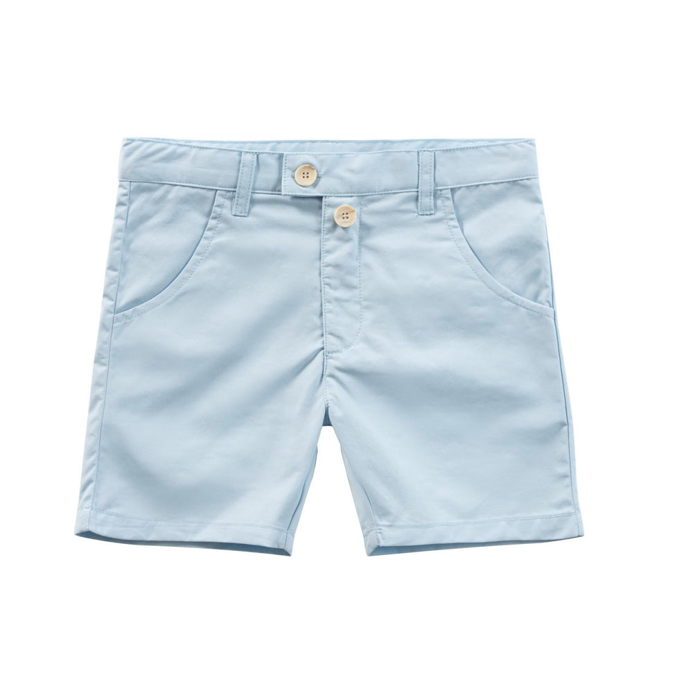Kipp Cotton Shorts - Light Blue