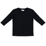 Kipp Fine Rib Top - Black