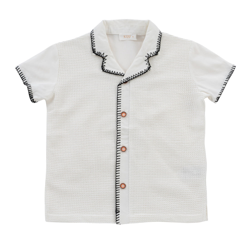 Kipp Aiden Crochet Top - White