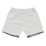 Kipp Aiden Crochet Shorts - White