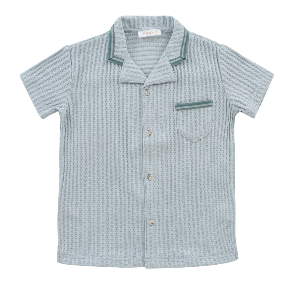 Kipp Leo Knit Top - Blue