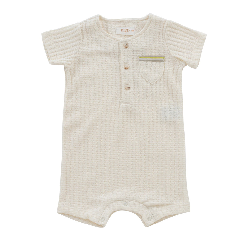 Kipp Leo Romper - Vanilla
