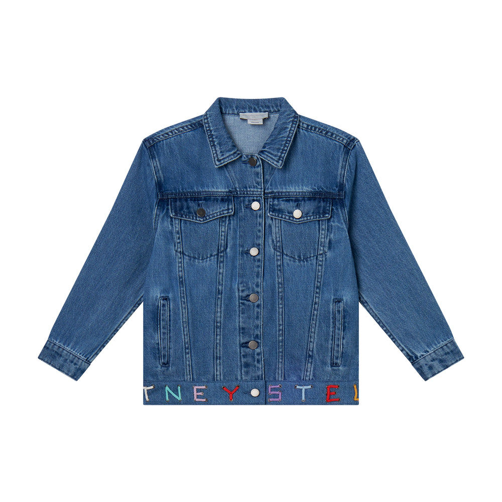 Stella Mccartney Denim Logo Jacket