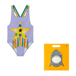 Stella Mccartney Star Fringe Swimsuit - Purple