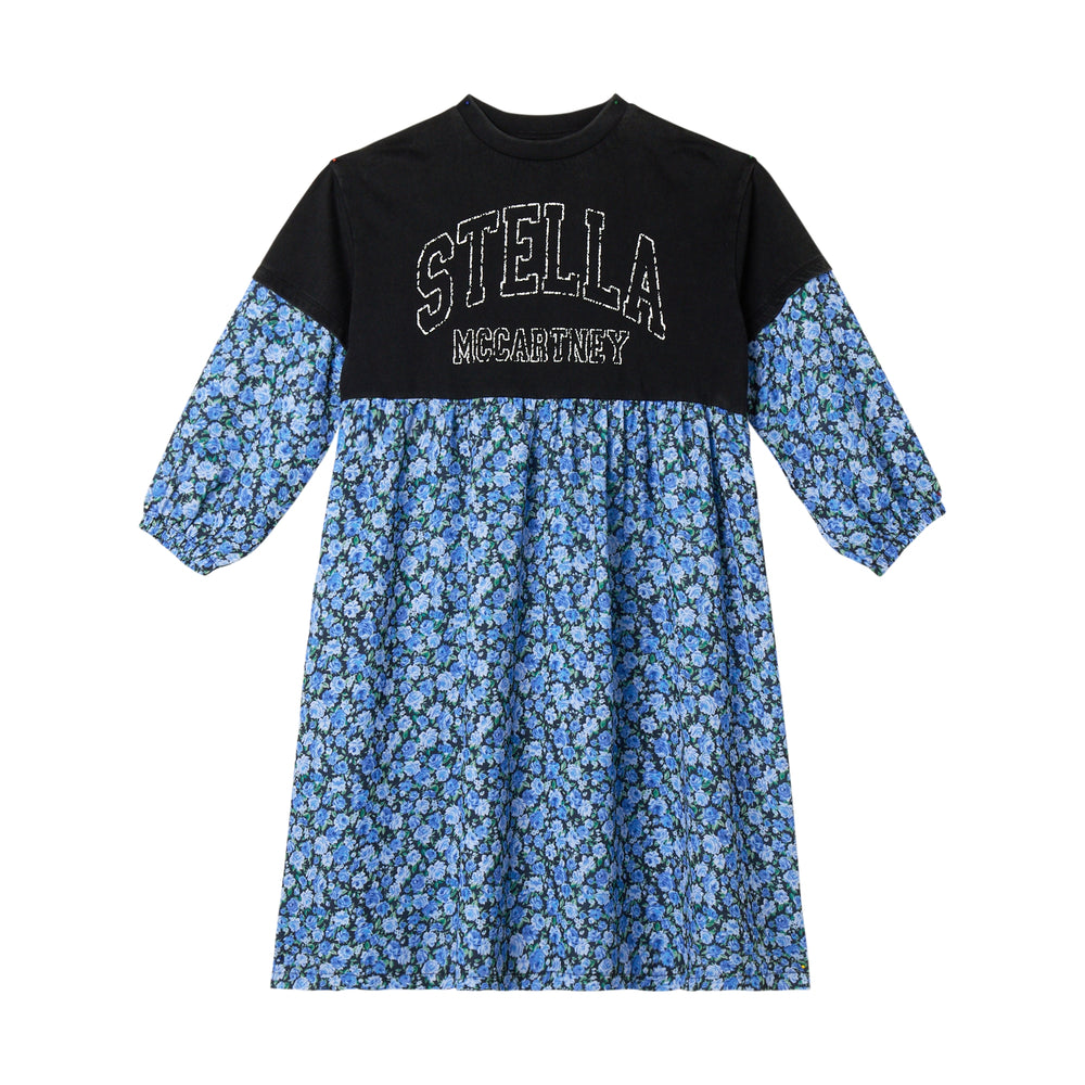 Stella Mccartney Floral Dress with Logo
