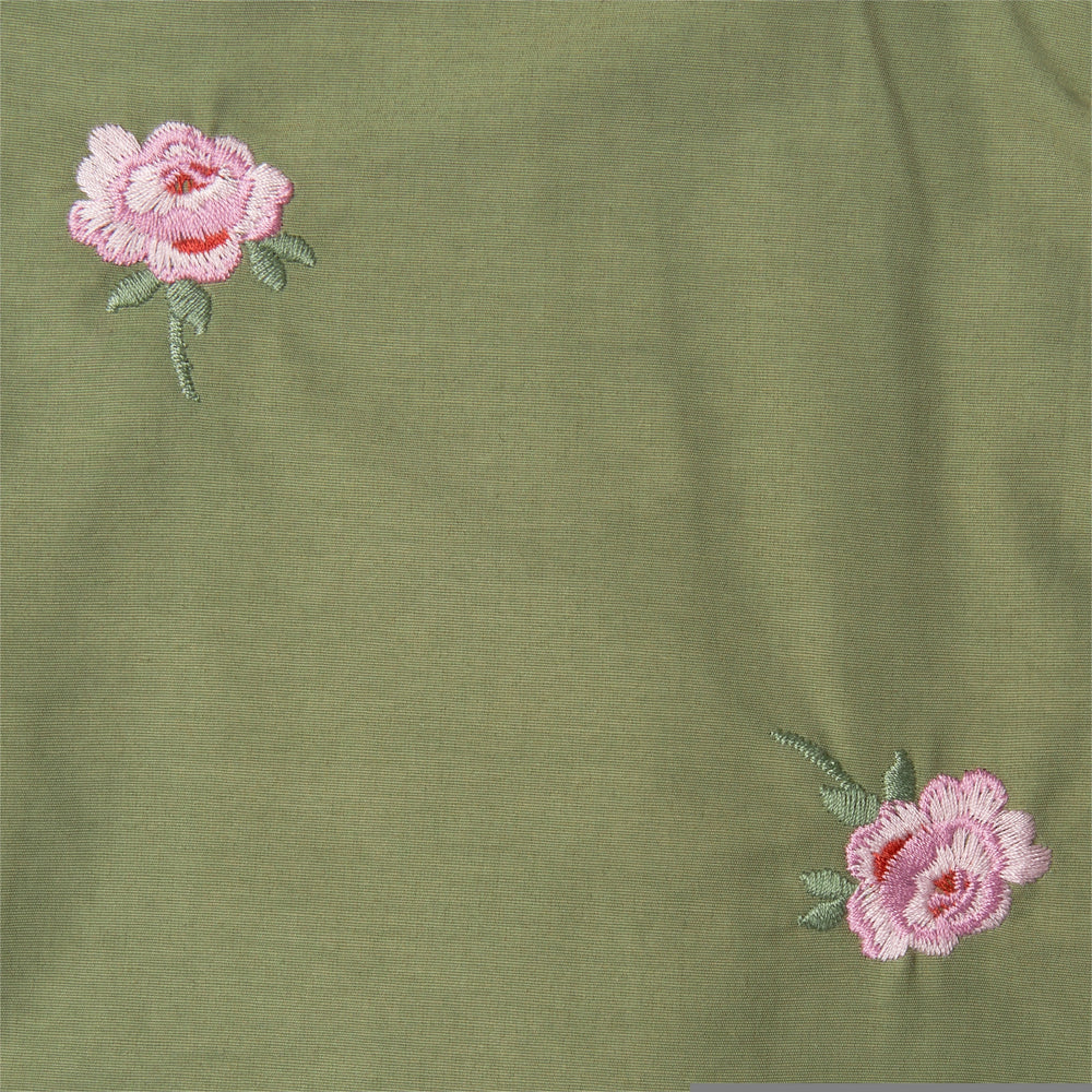 Stella Mccartney Embroidered Ditsy Roses Skirt - Green