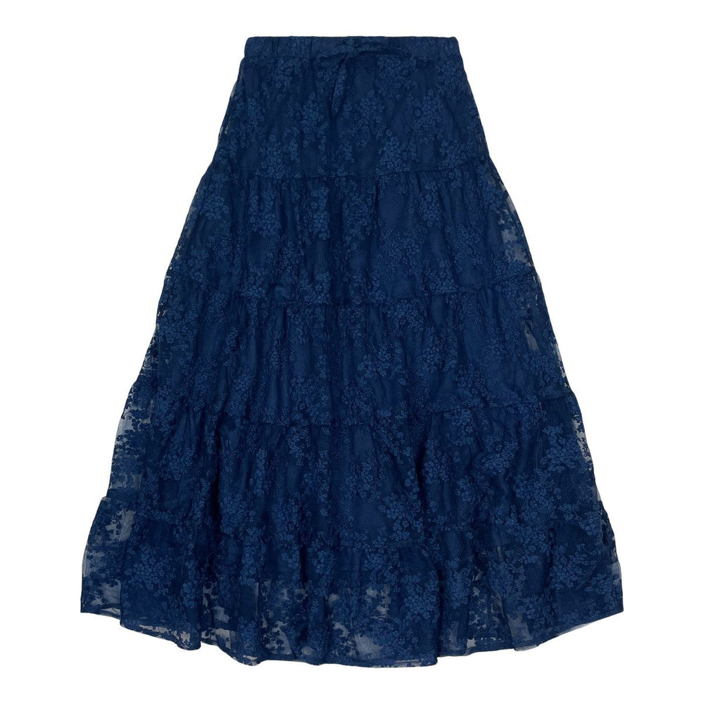 Teela Mesh Skirt - Navy