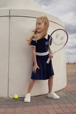 Montee Tennis Club Dress - Navy