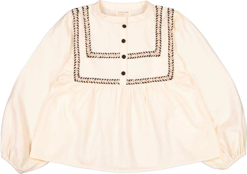 Louis Louise Dana Tunic - Twill Cream