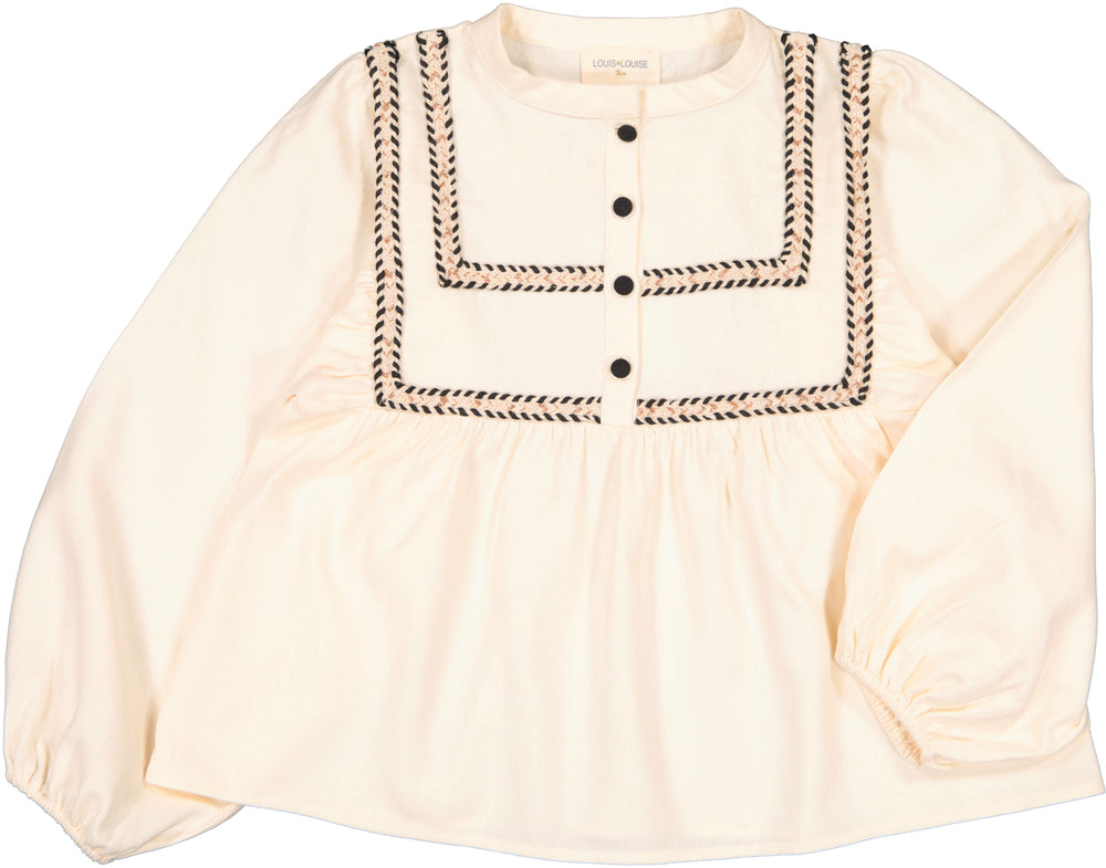 Louis Louise Dana Tunic - Twill Cream