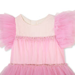 Billieblush Mesh Sequin Dress - Pink