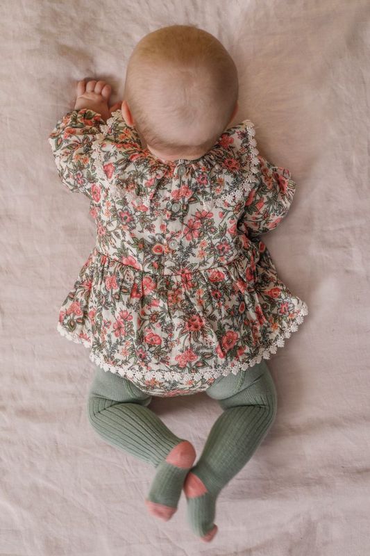 Louise Misha India Romper - Ivory Enchanted Fields