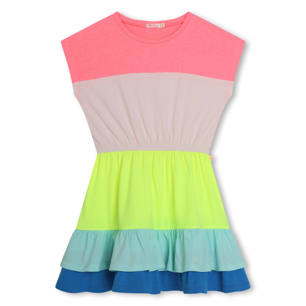 Billieblush Color Block Jersey Dress