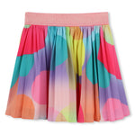 Billieblush Pleated Print Skirt