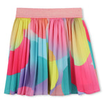 Billieblush Pleated Print Skirt