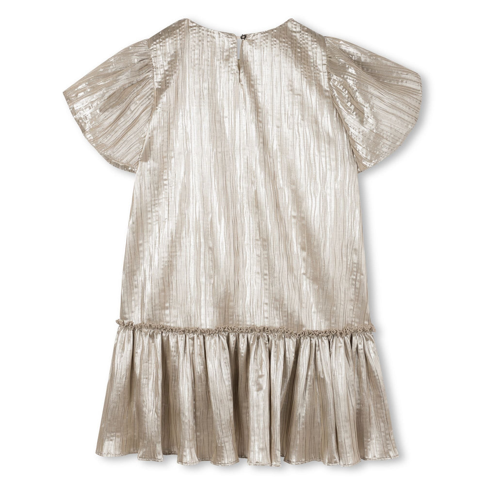 Billieblush Shiny Gold Dress