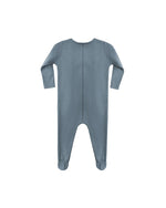 Quincy Mae Pointelle Wrap Footie - Ocean