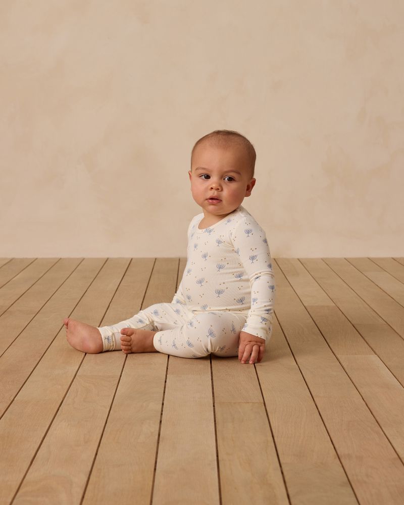 Quincy Mae Bamboo Pajama Set - Hannukah