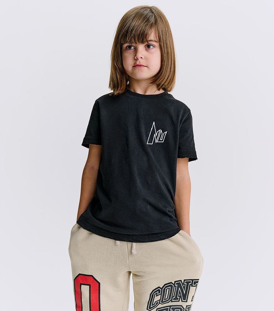 Nununu Washed Nu T-shirt - Black