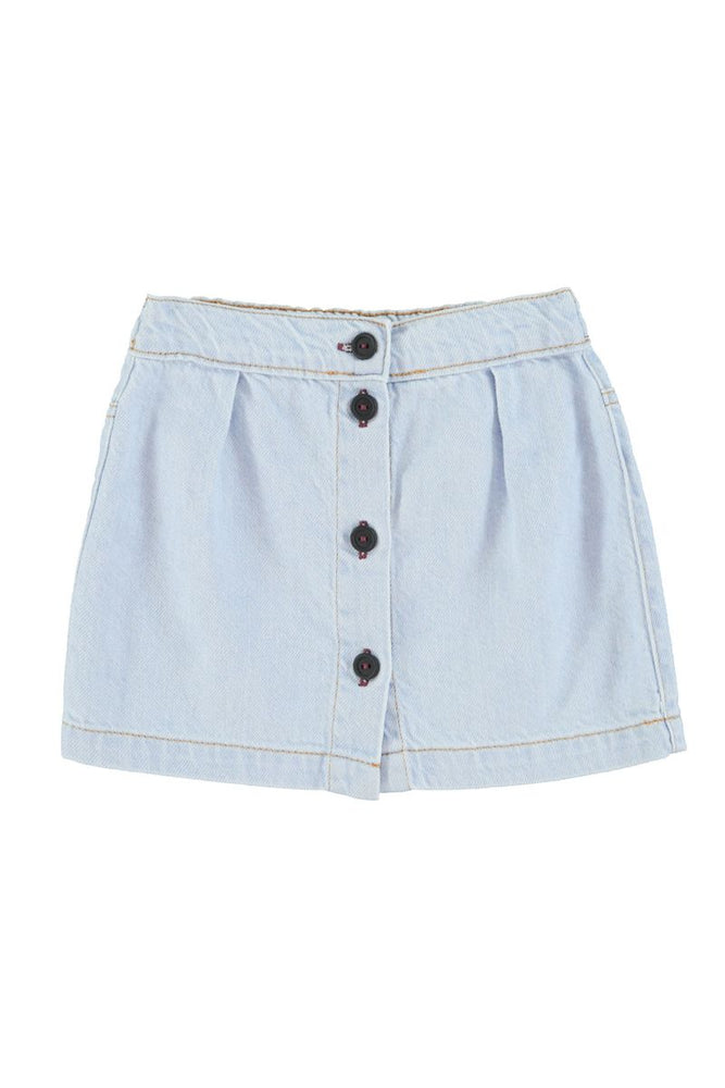 piupiuchick denim dress PIUPIUCHICK DENIM DUNGAREE DRESS