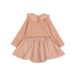 Buho Lurex Toddler Dress - Apple Blossom