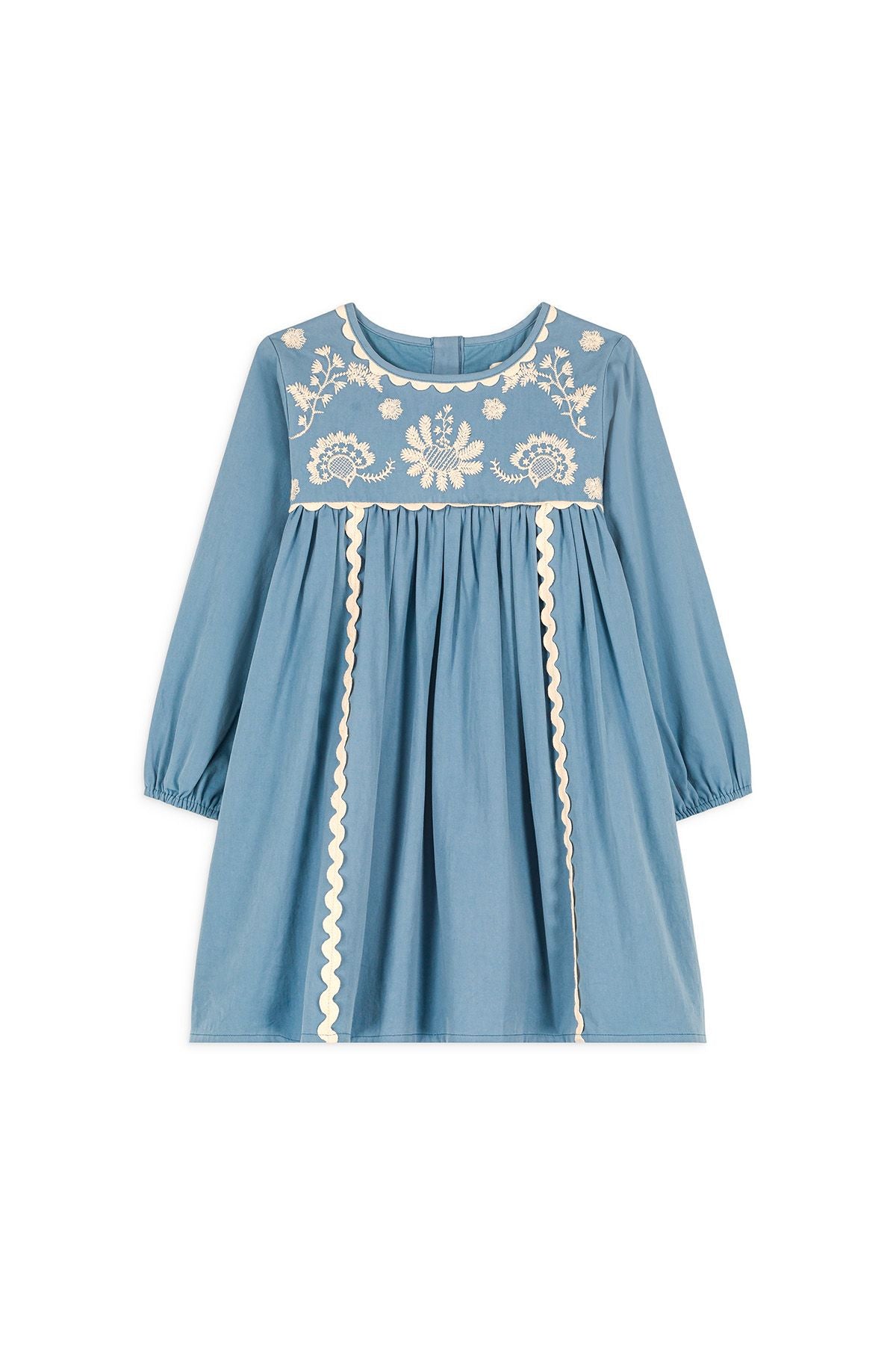 Louise Misha Linoa Dress - Light Blue – The Shoppe Miami