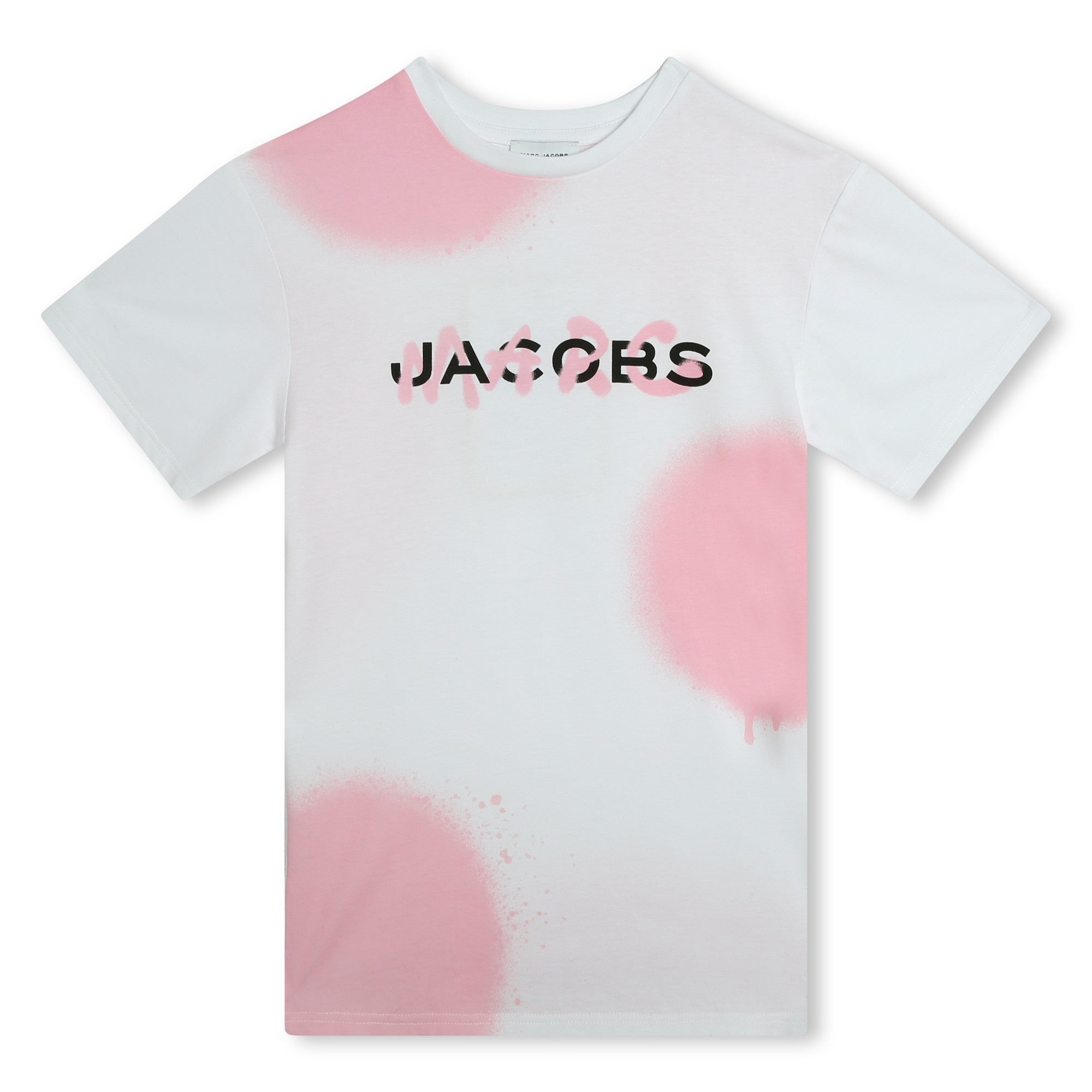 Marc Jacobs Spray T-shirt Dress White/Pink – The Shoppe Miami