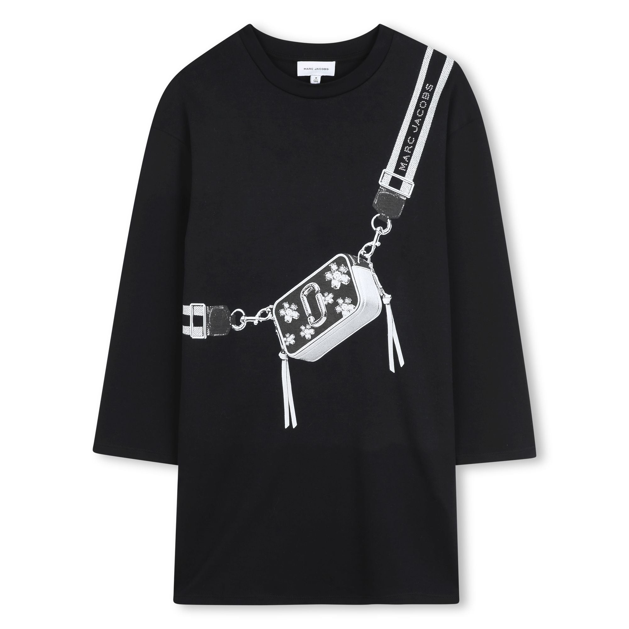 Marc Jacobs Black Snapshot Dress 10 / Black