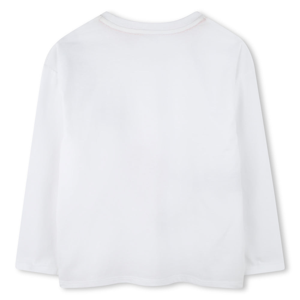 Marc Jacobs Long Sleeve Snapshot Tee - White