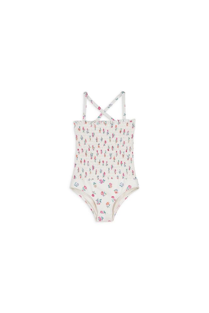 Louise Misha Brigit Bathing Suit - White Felicita Flowers
