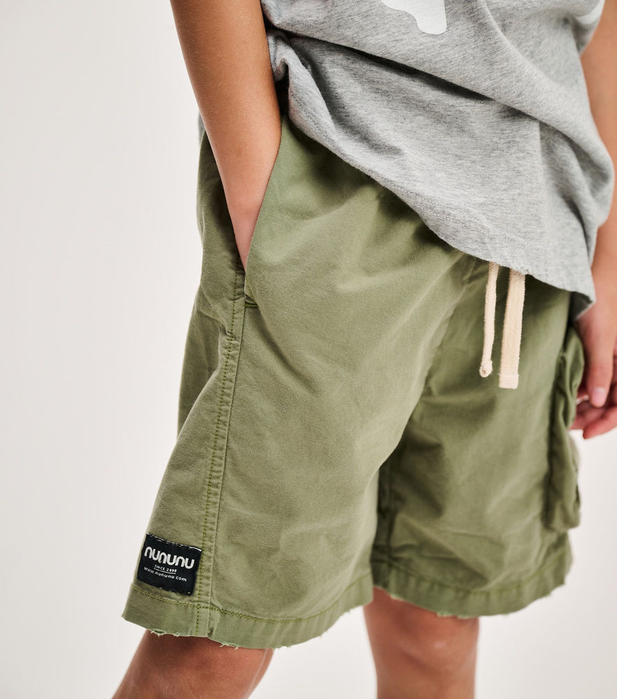 Nununu Summer Cargo Shorts - Olive
