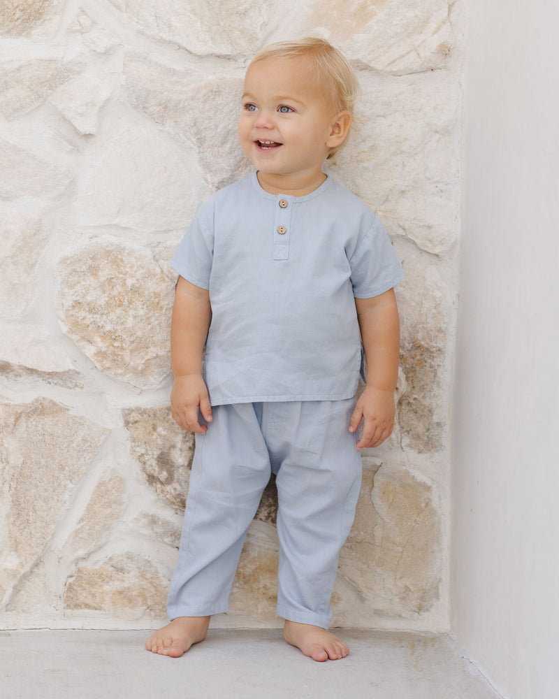 Quincy Mae Henry Top - Chambray