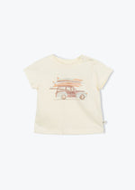 Arsene et les Pipelettes Baby T-shirt - Surf Car