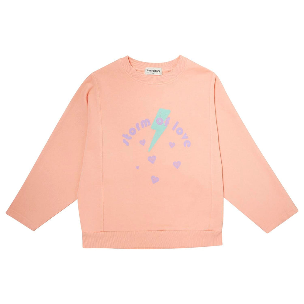 Tocoto Vintage Storm Love Sweatshirt