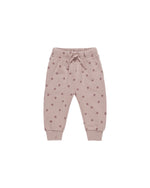 Quincy Mae Ruffle Sweat Set - Polka Dots