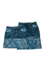 We The Kids Girls Swim Skirt Set - Blue Jean