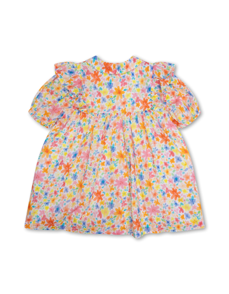 Oilily Delicia Waterly Flower Dress - White