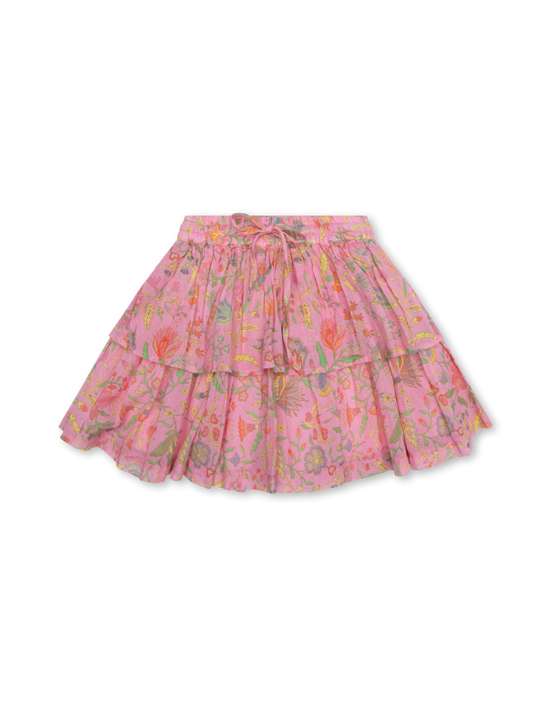 Oilily Layered Flower Skirt - Prism Pink – The Shoppe Miami