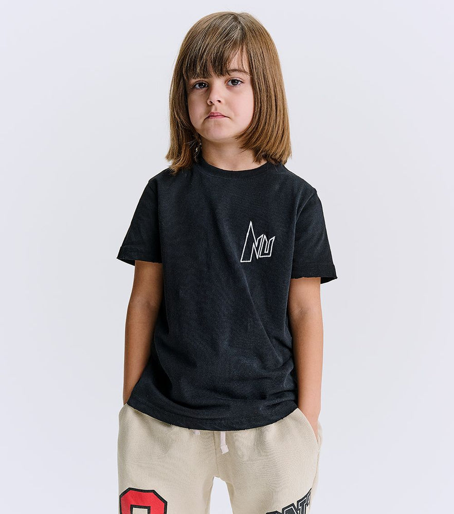 Nununu Washed Nu T-shirt - Black