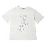 Tocoto Vintage Born To Love Rock T-shirt