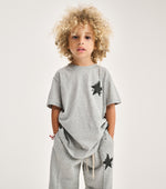 Nununu Side Splat T-shirt - Heather Grey