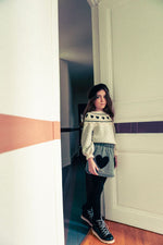 Louis Louise Teacher Skirt - Grey